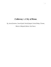 Speth v. City of Reno 3:2023cv00396 